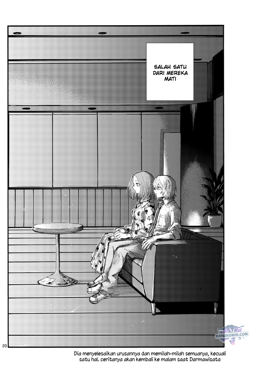 Yofukashi no Uta — Chapter 144, halaman 21