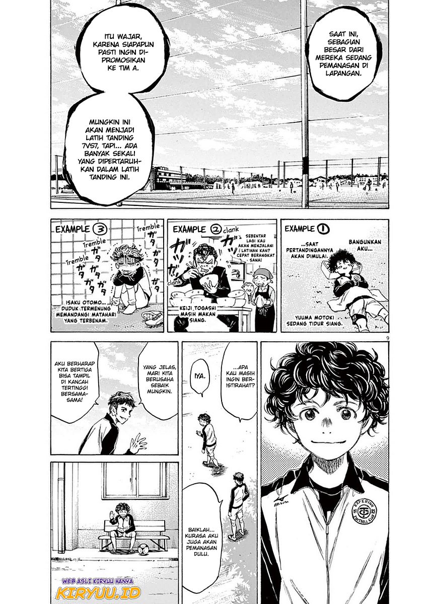 Ao Ashi — Chapter 27, halaman 10