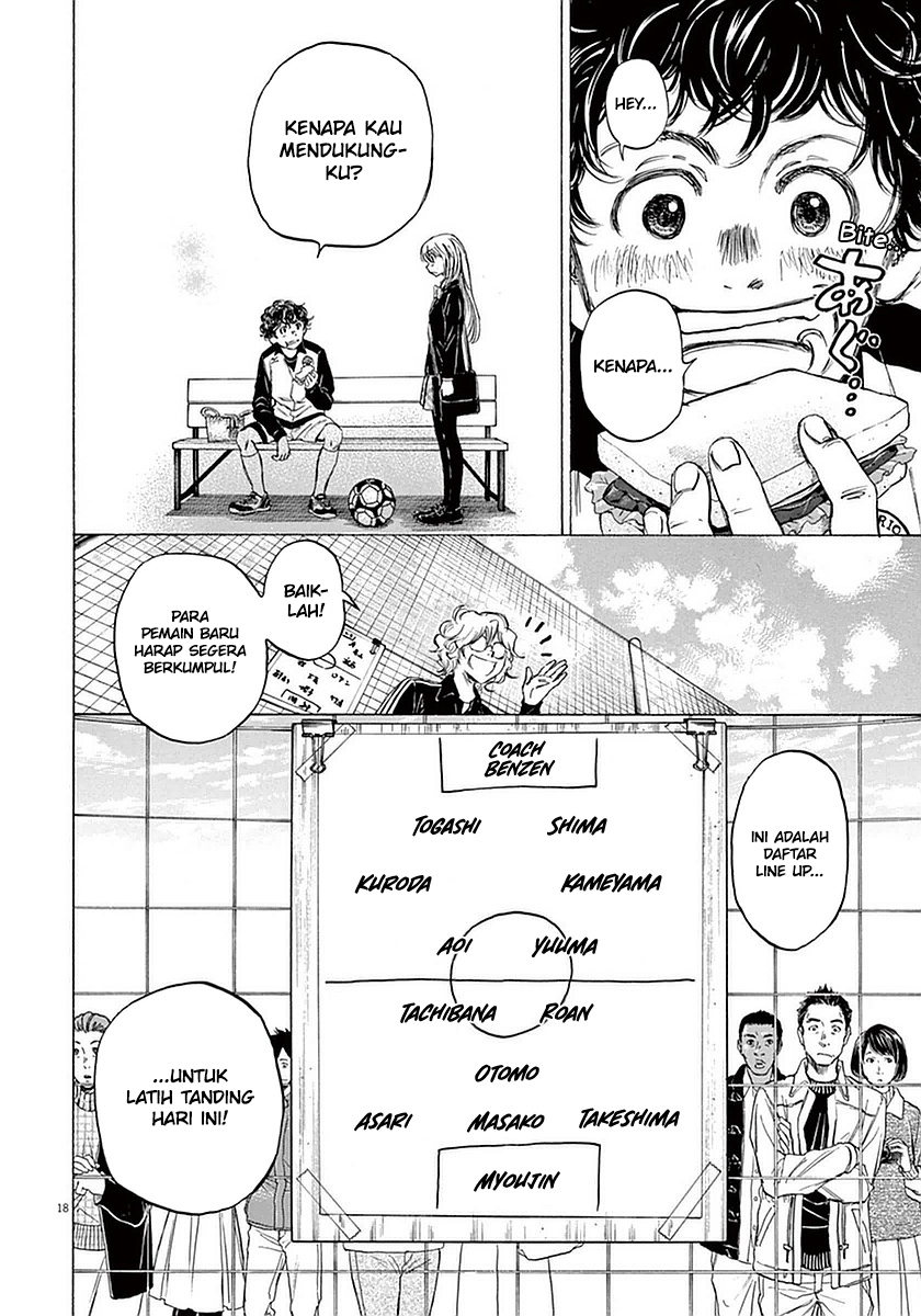 Ao Ashi — Chapter 27, halaman 19