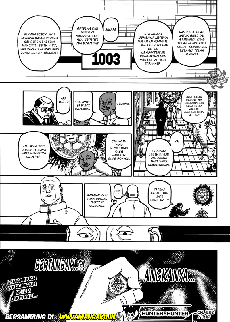 Hunter x Hunter — Chapter 389, halaman 20