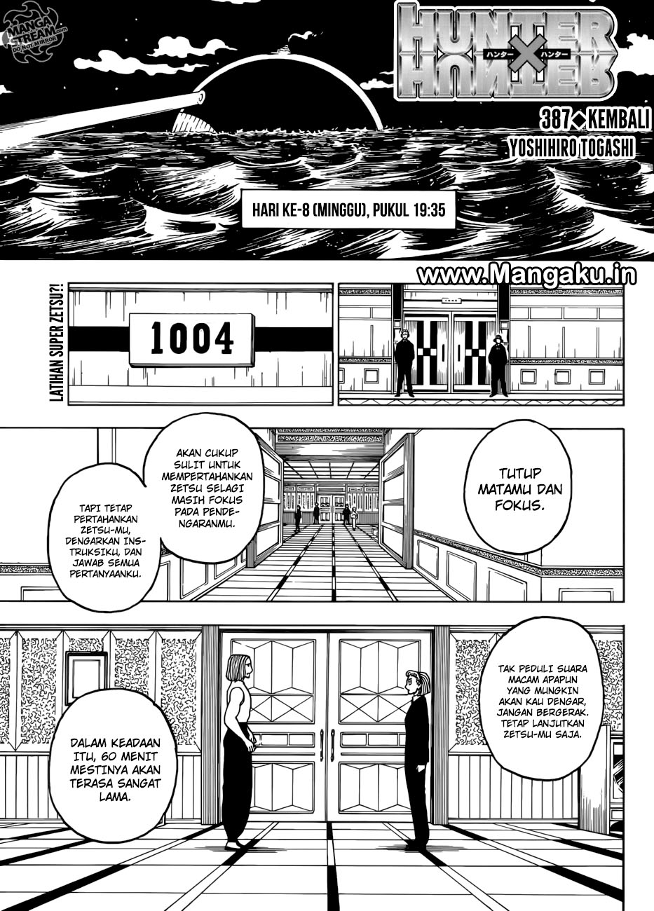 Hunter x Hunter — Chapter 387, halaman 2