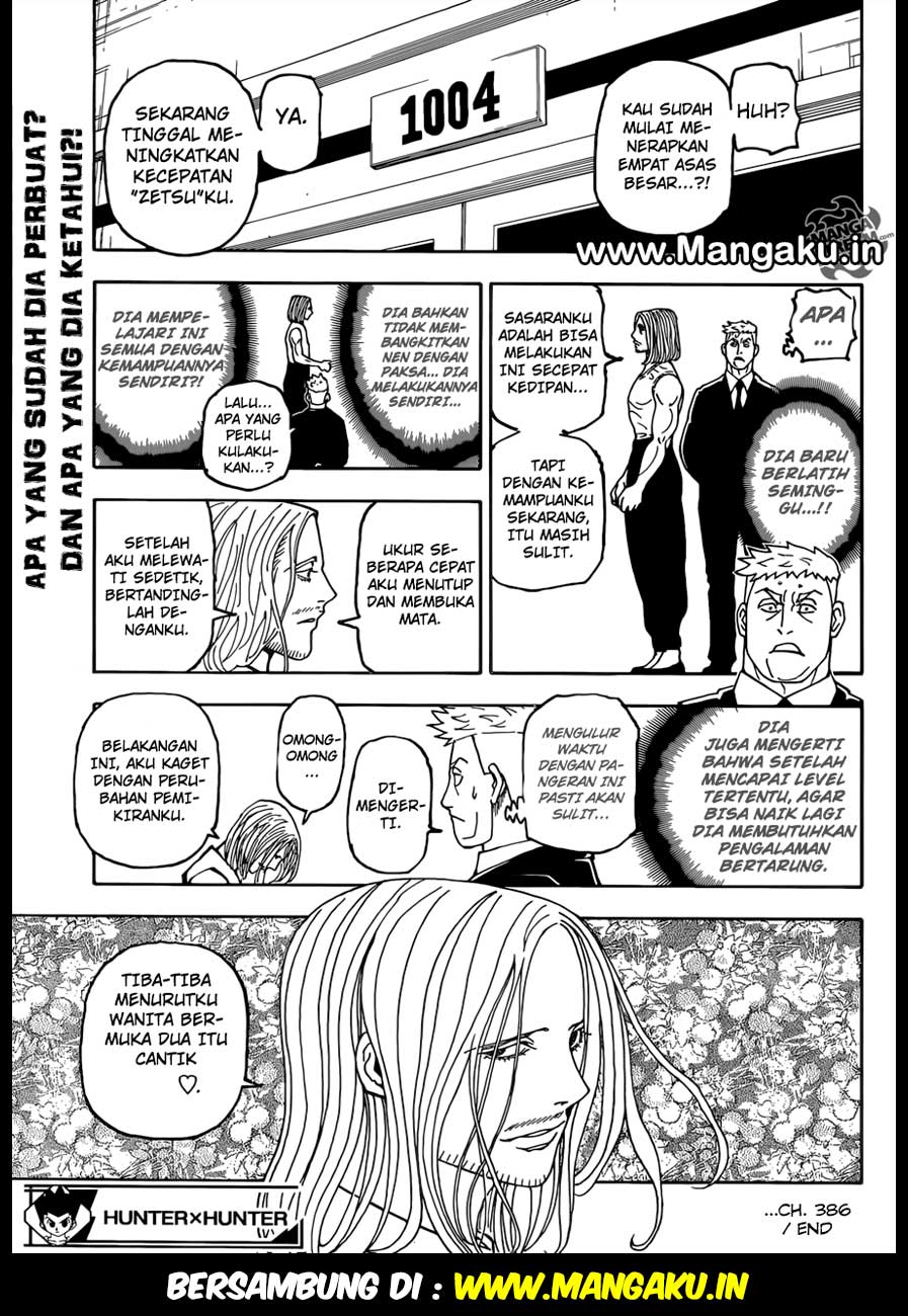 Hunter x Hunter — Chapter 386, halaman 20