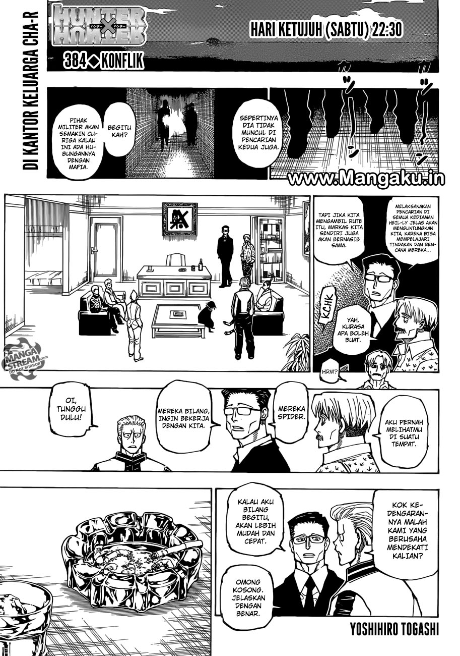 Hunter x Hunter — Chapter 384, halaman 1