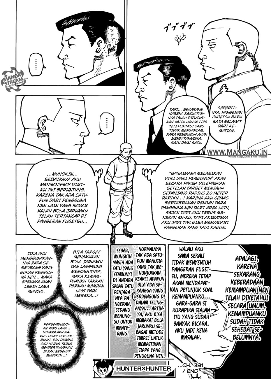 Hunter x Hunter — Chapter 381, halaman 18