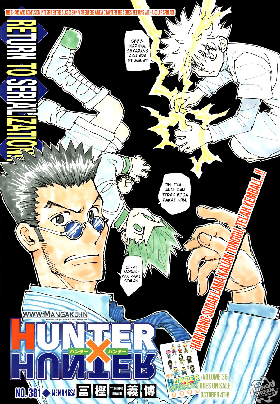 Hunter x Hunter — Chapter 381, halaman 2