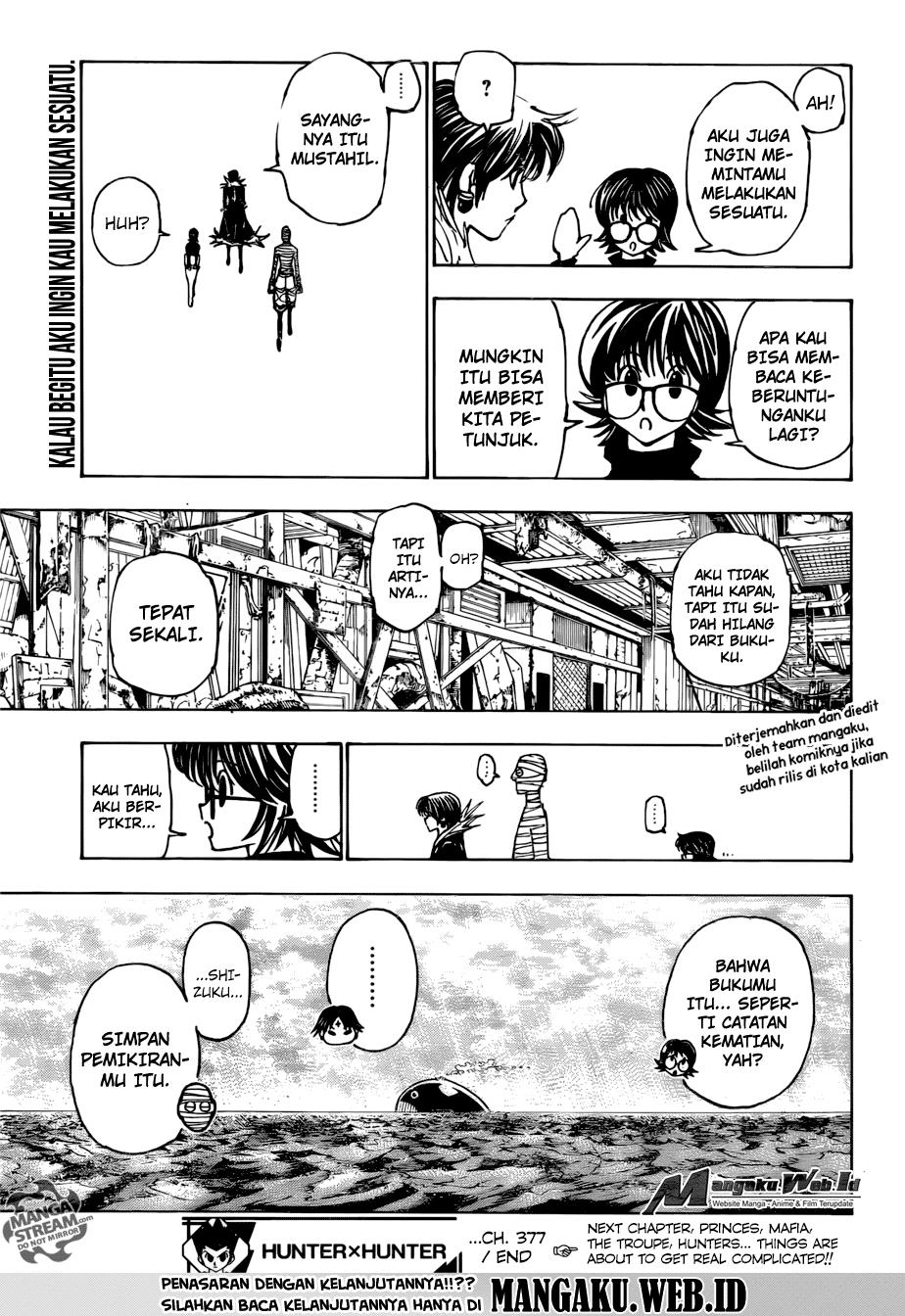 Hunter x Hunter — Chapter 377, halaman 18