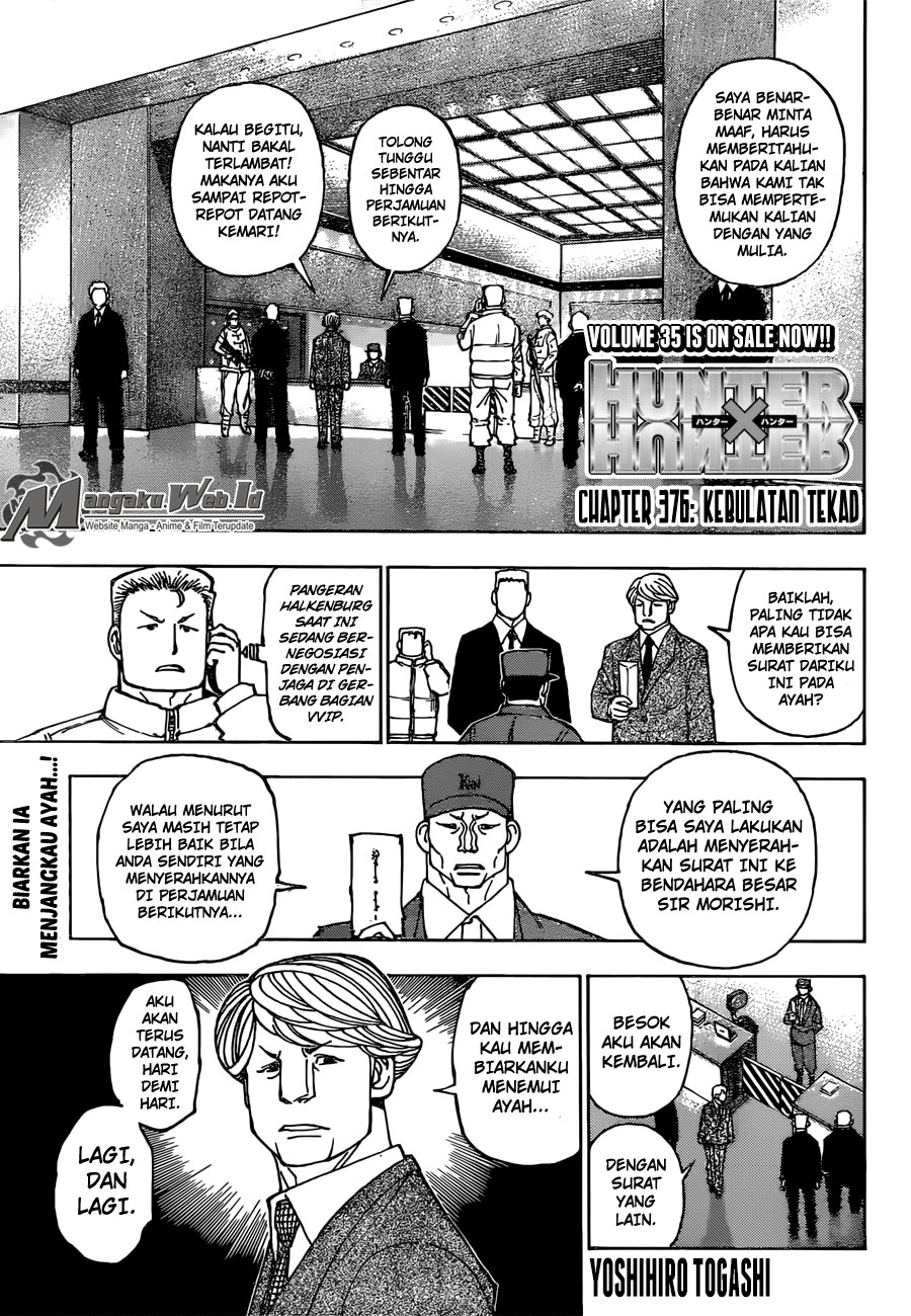 Hunter x Hunter — Chapter 376, halaman 1