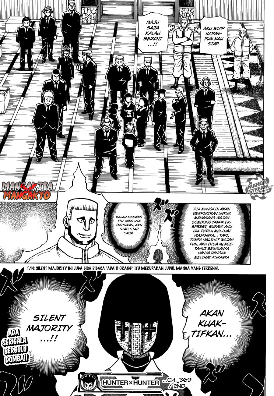 Hunter x Hunter — Chapter 369, halaman 19
