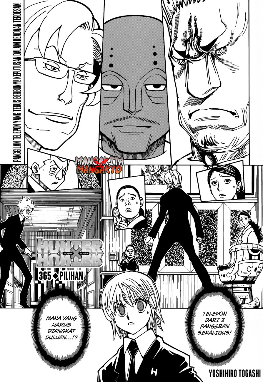 Hunter x Hunter — Chapter 365, halaman 2