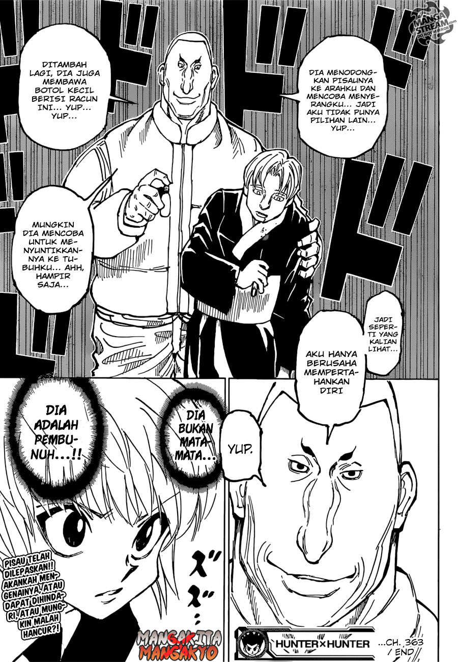 Hunter x Hunter — Chapter 363, halaman 19