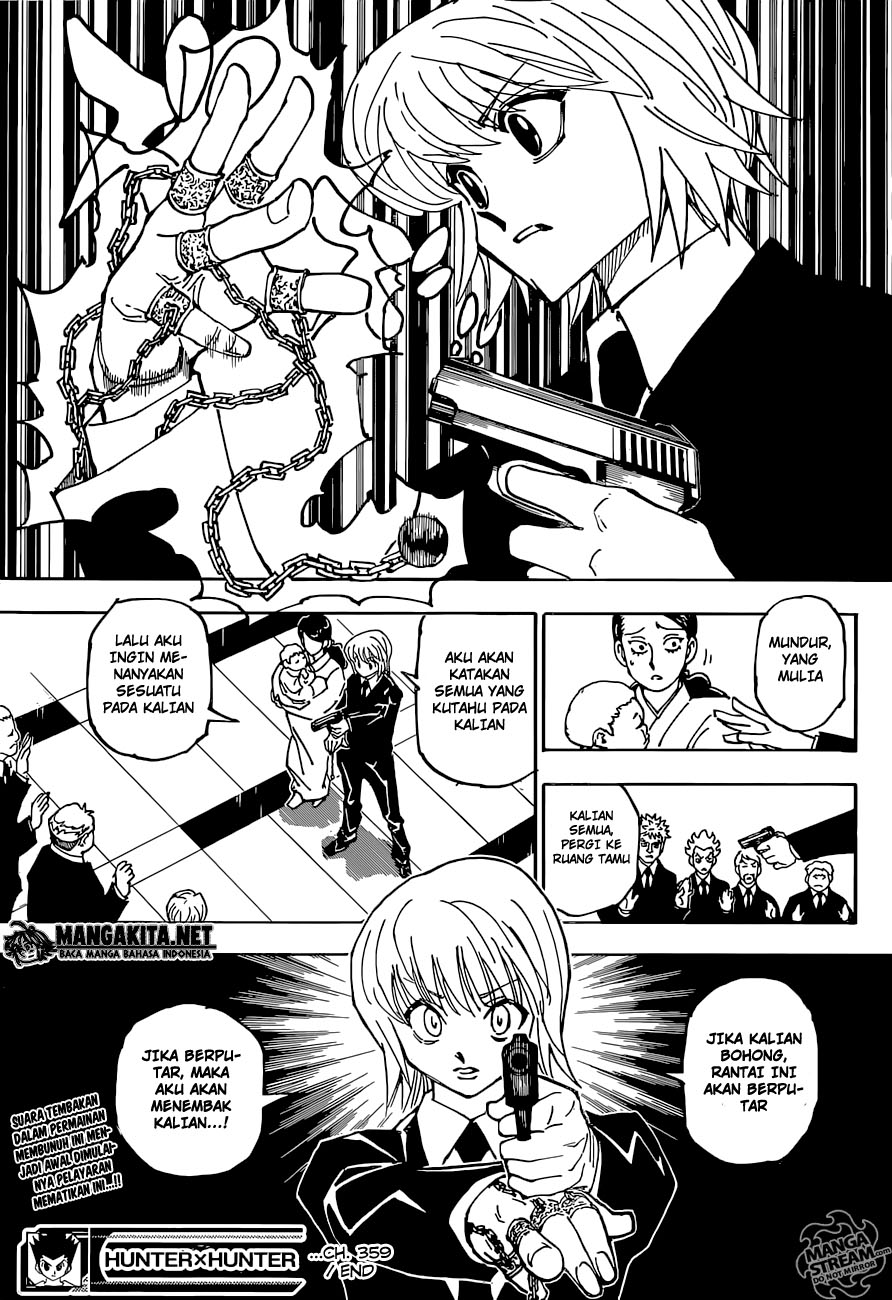 Hunter x Hunter — Chapter 359, halaman 19