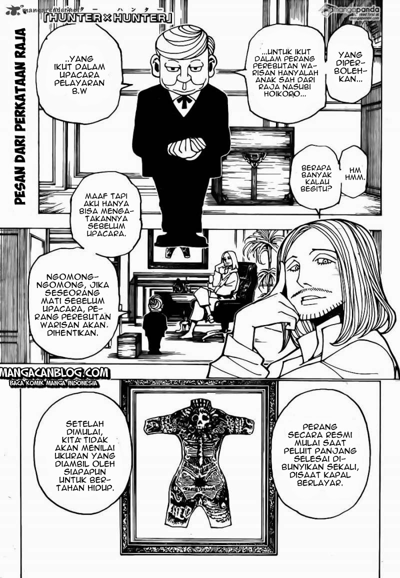 Hunter x Hunter — Chapter 349, halaman 1