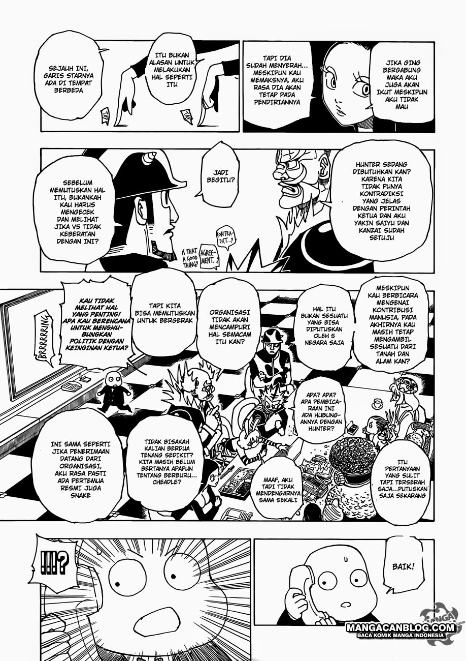 Hunter x Hunter — Chapter 341, halaman 19