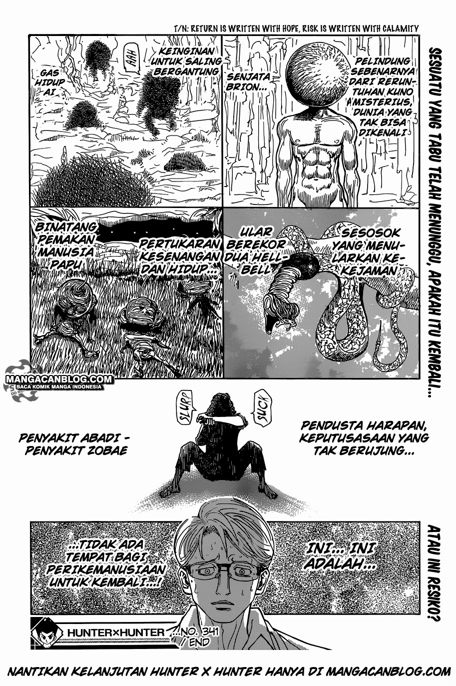 Hunter x Hunter — Chapter 341, halaman 23