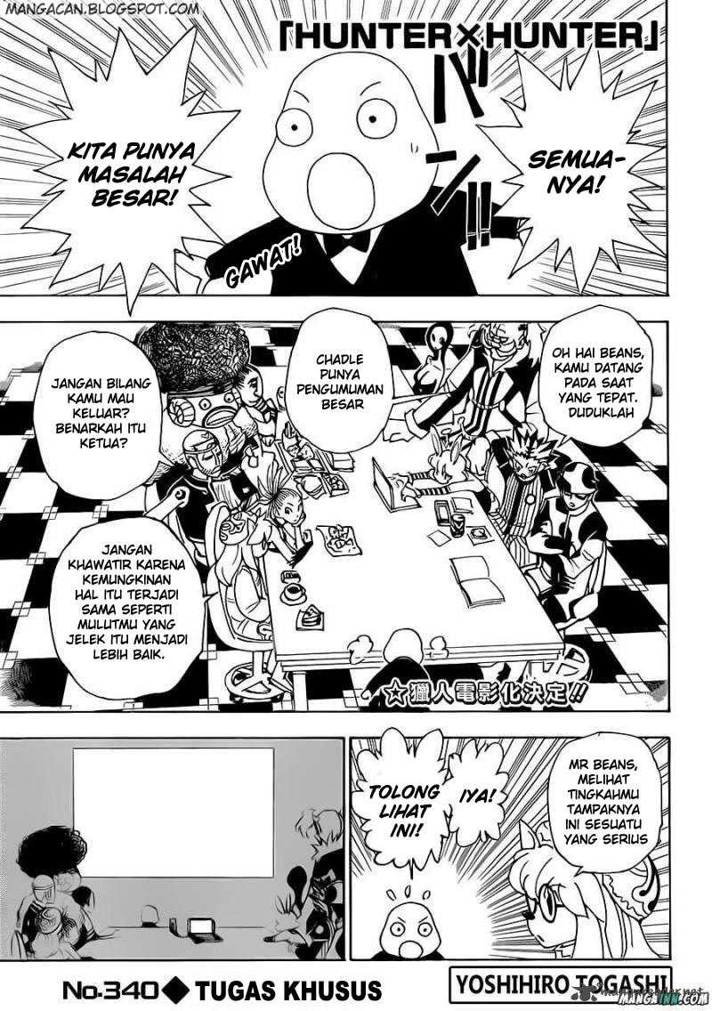 Hunter x Hunter — Chapter 340, halaman 1