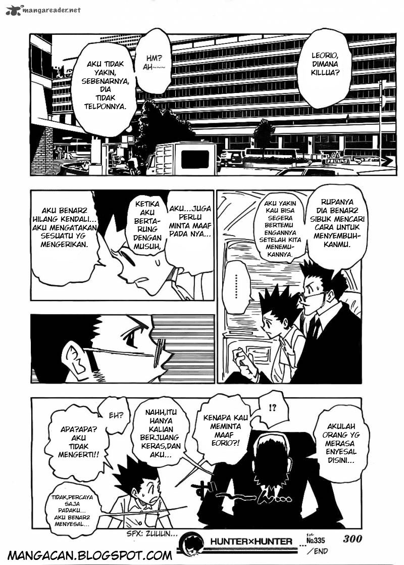 Hunter x Hunter — Chapter 335, halaman 18