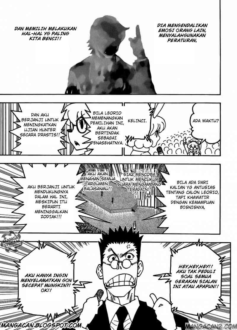 Hunter x Hunter — Chapter 334, halaman 9