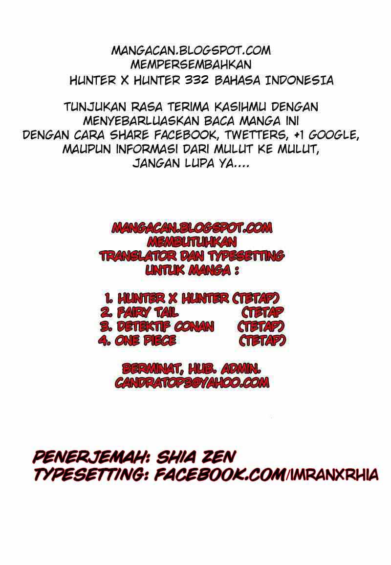 Hunter x Hunter — Chapter 332, halaman 1