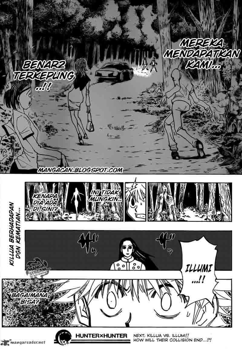 Hunter x Hunter — Chapter 329, halaman 19