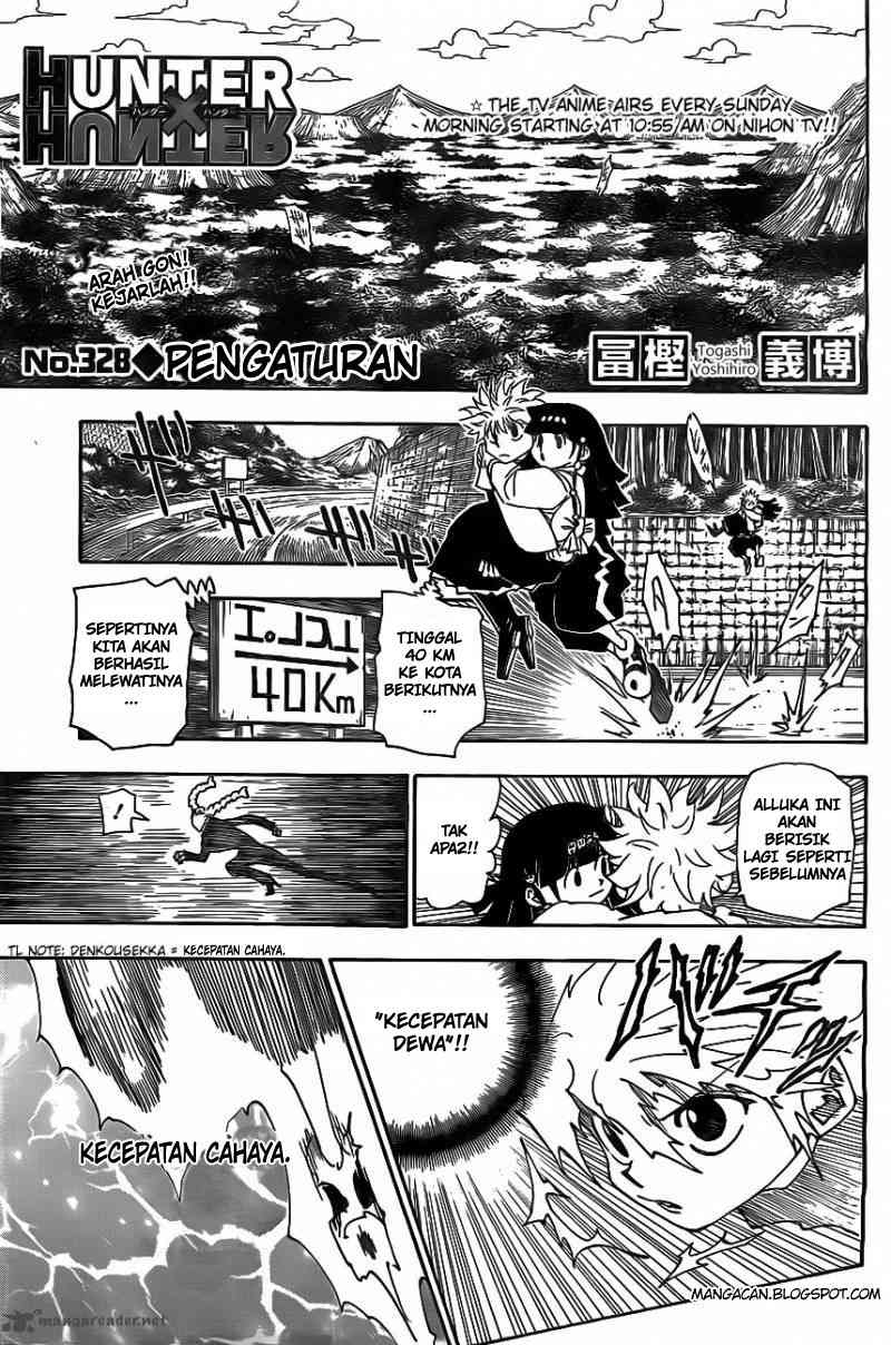 Hunter x Hunter — Chapter 328, halaman 1