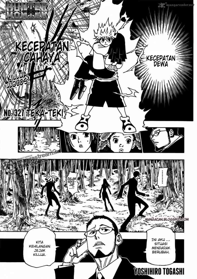Hunter x Hunter — Chapter 327, halaman 1