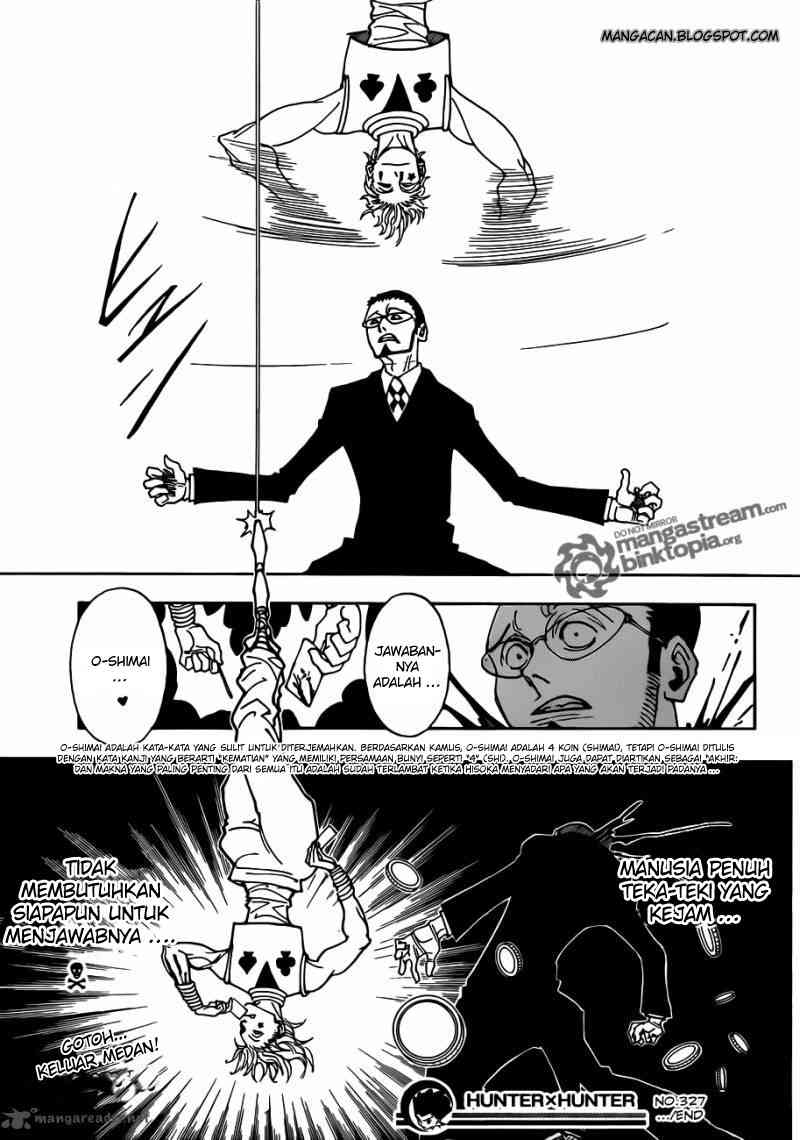 Hunter x Hunter — Chapter 327, halaman 20