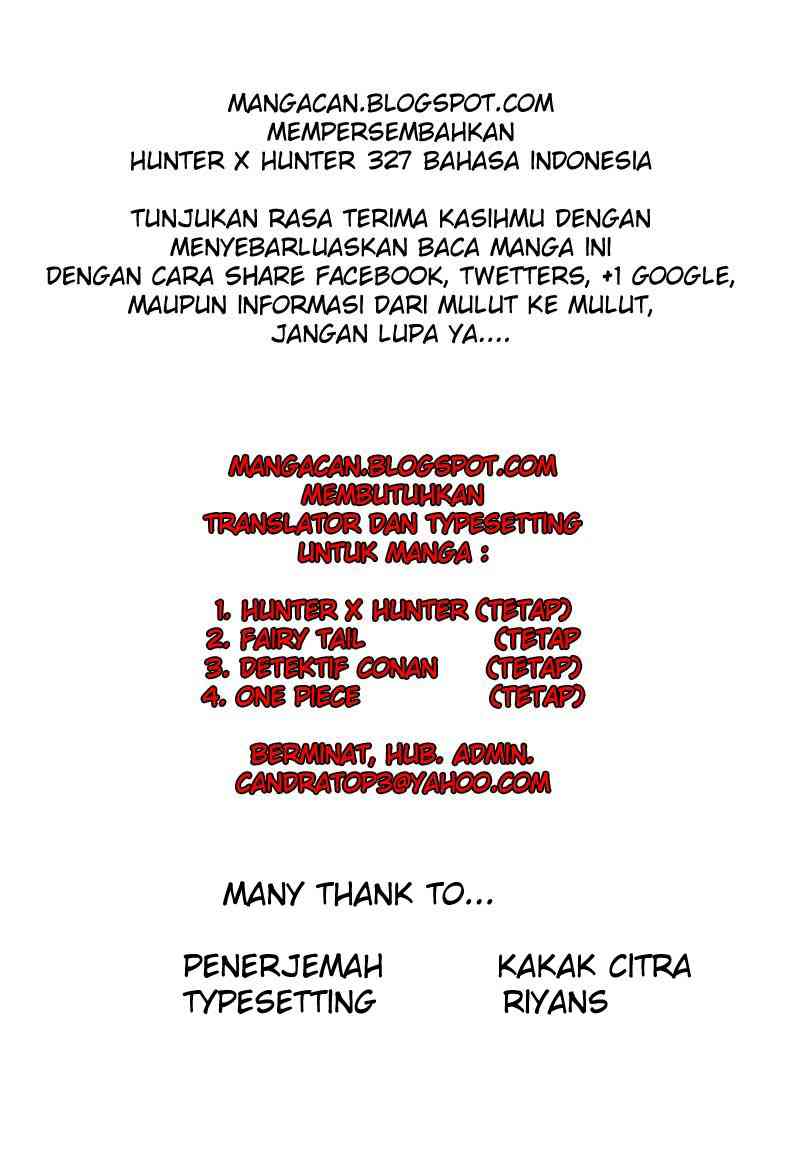 Hunter x Hunter — Chapter 327, halaman 9