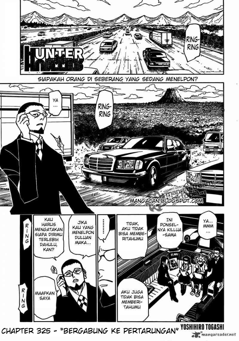 Hunter x Hunter — Chapter 325, halaman 1