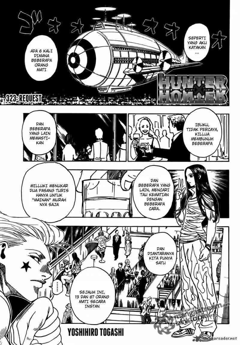 Hunter x Hunter — Chapter 323, halaman 1