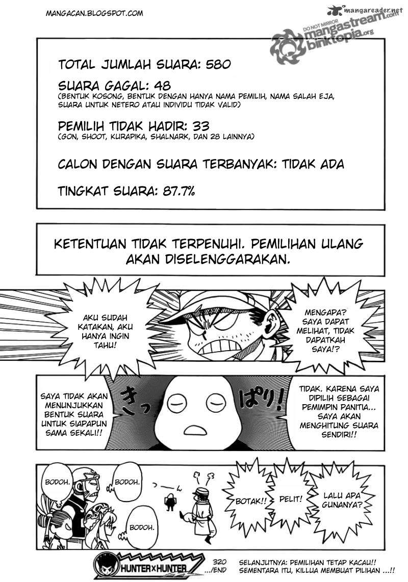 Hunter x Hunter — Chapter 320, halaman 16