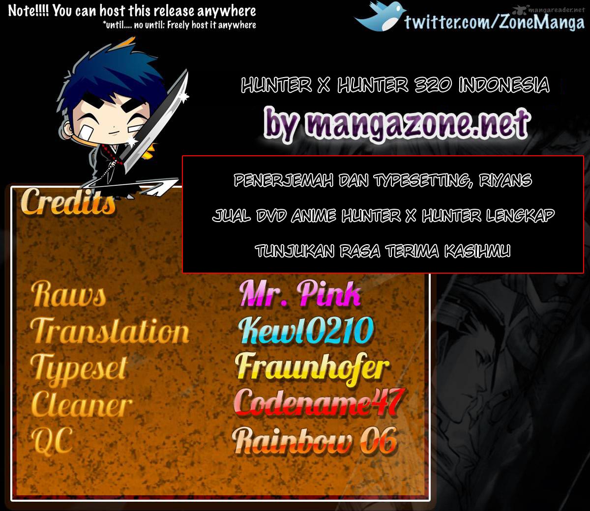 Hunter x Hunter — Chapter 320, halaman 17