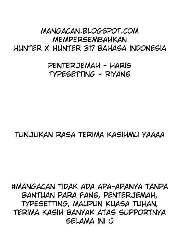 Hunter x Hunter — Chapter 317, halaman 19