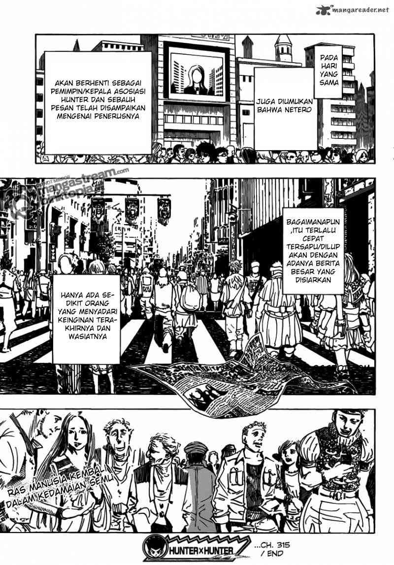 Hunter x Hunter — Chapter 315, halaman 18