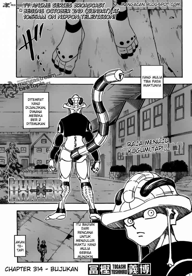 Hunter x Hunter — Chapter 314, halaman 1