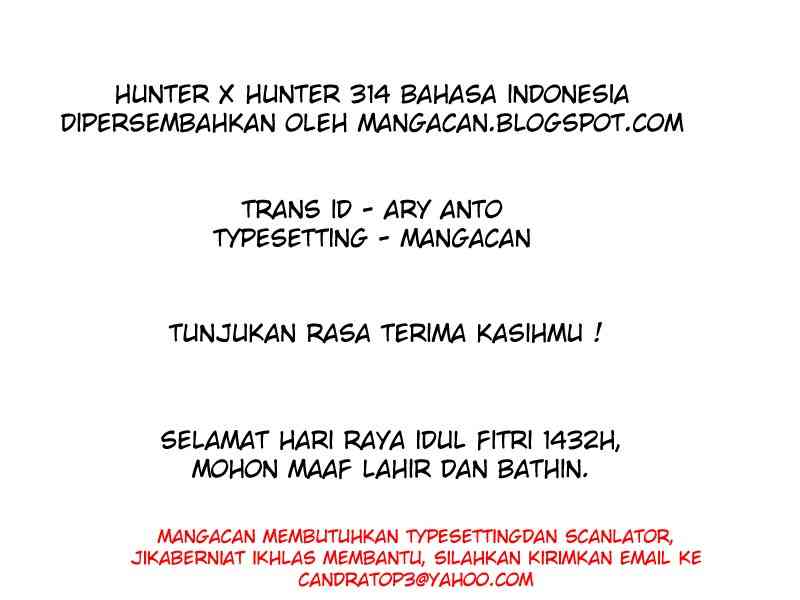 Hunter x Hunter — Chapter 314, halaman 19