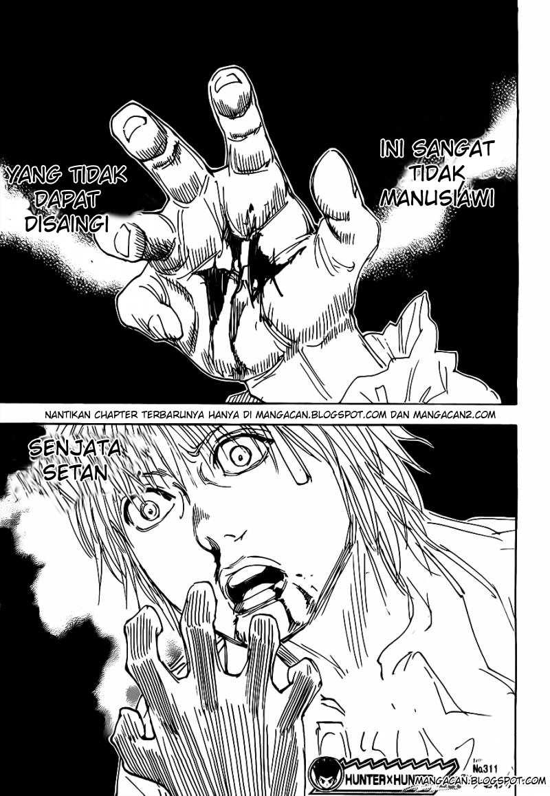 Hunter x Hunter — Chapter 311, halaman 17