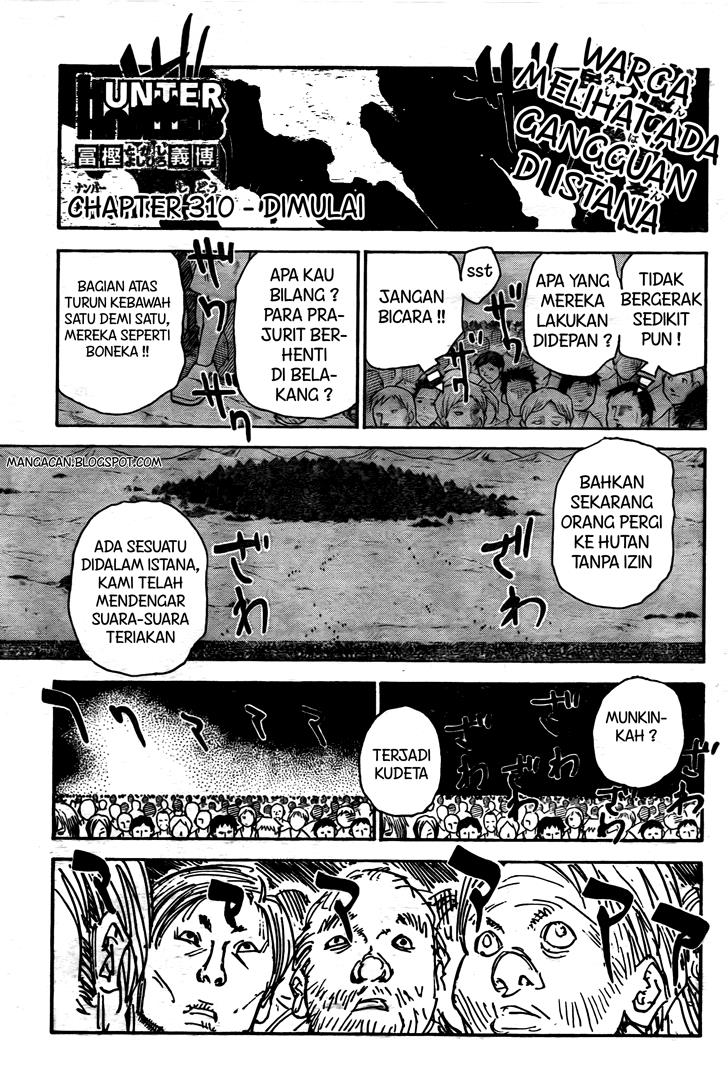 Hunter x Hunter — Chapter 310, halaman 2