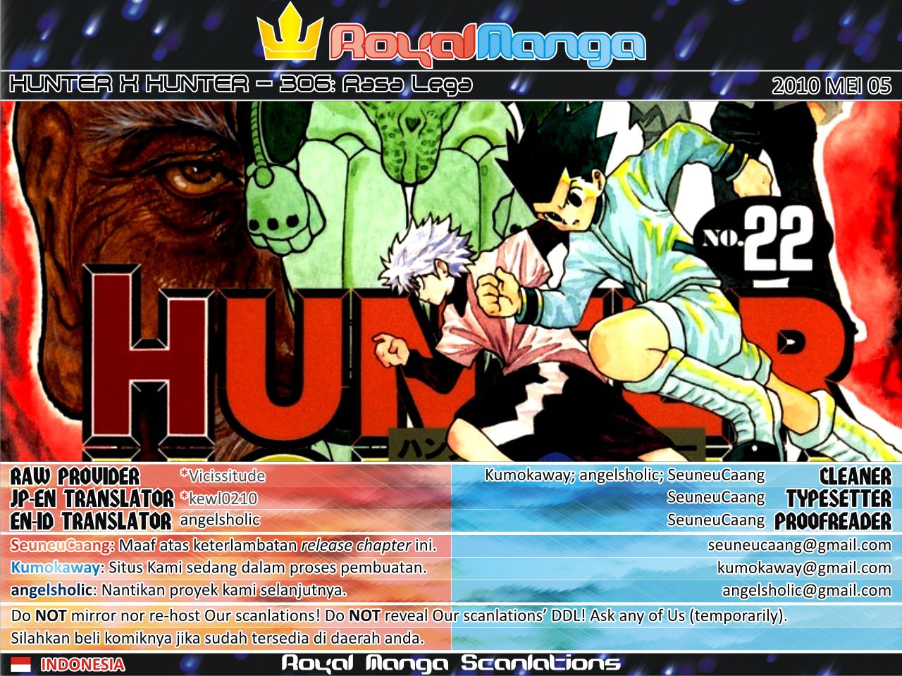 Hunter x Hunter — Chapter 306, halaman 1