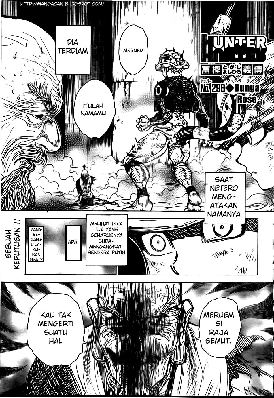 Hunter x Hunter — Chapter 298, halaman 1