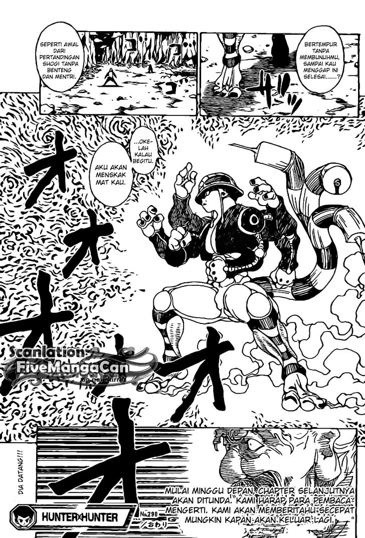 Hunter x Hunter — Chapter 290, halaman 19