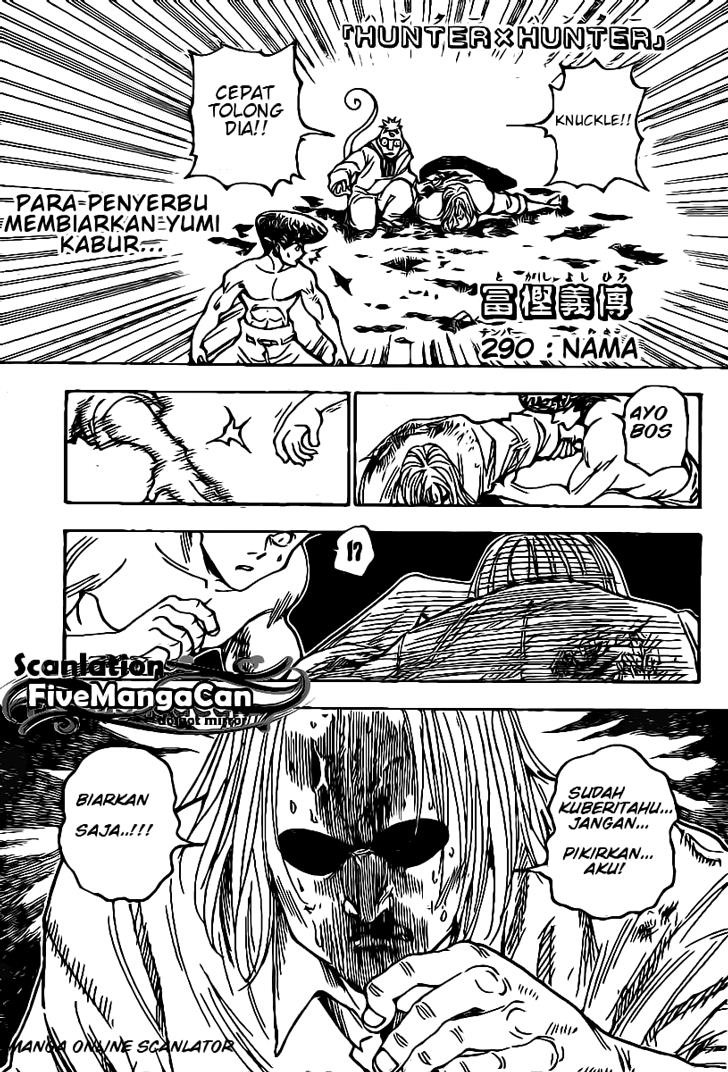Hunter x Hunter — Chapter 290, halaman 2