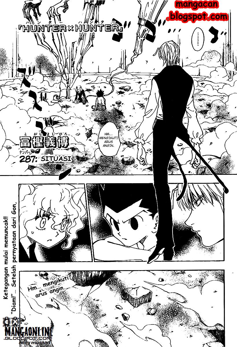 Hunter x Hunter — Chapter 287, halaman 1