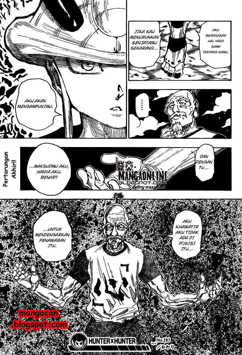 Hunter x Hunter — Chapter 287, halaman 17