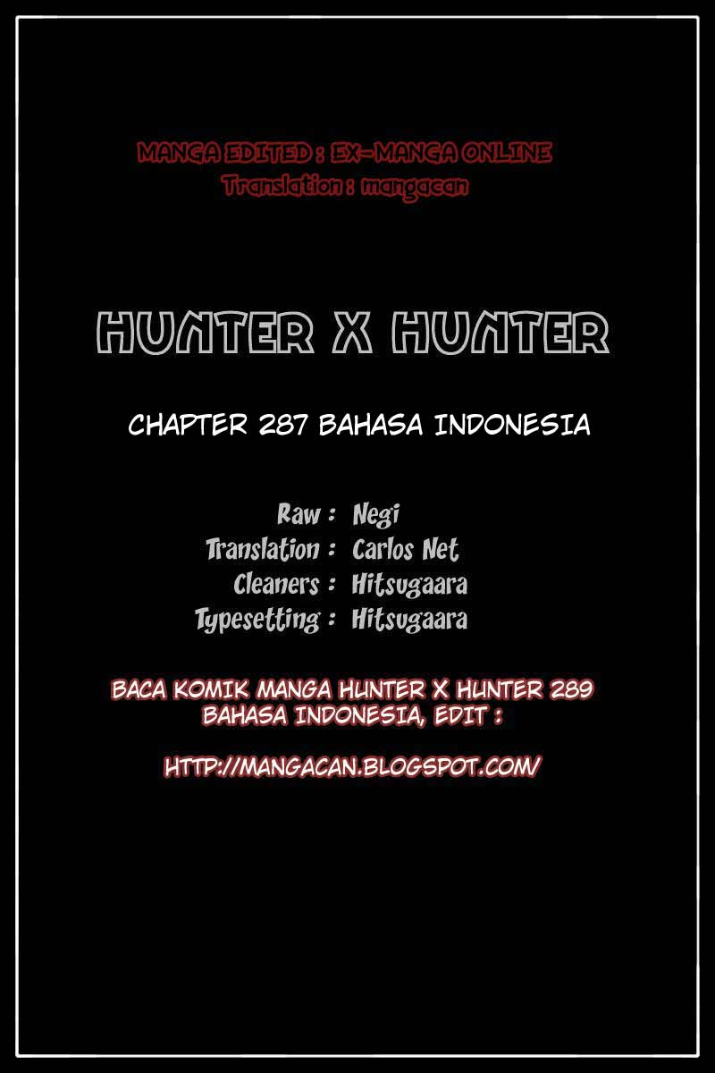 Hunter x Hunter — Chapter 287, halaman 18