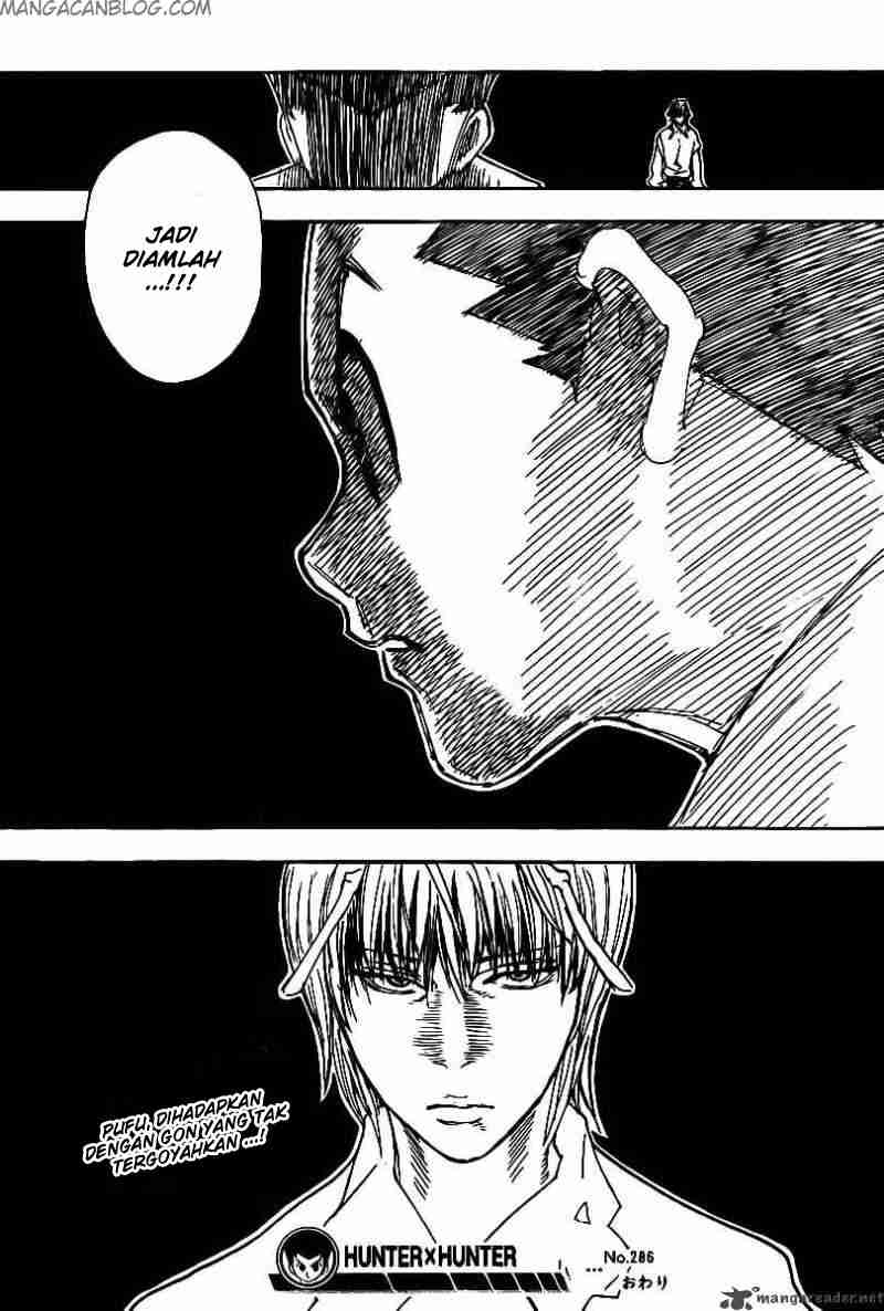Hunter x Hunter — Chapter 286, halaman 19