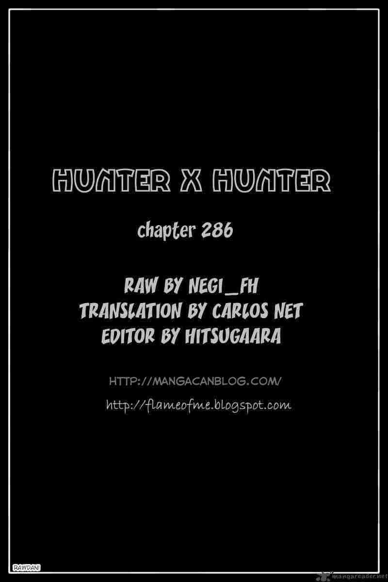 Hunter x Hunter — Chapter 286, halaman 20