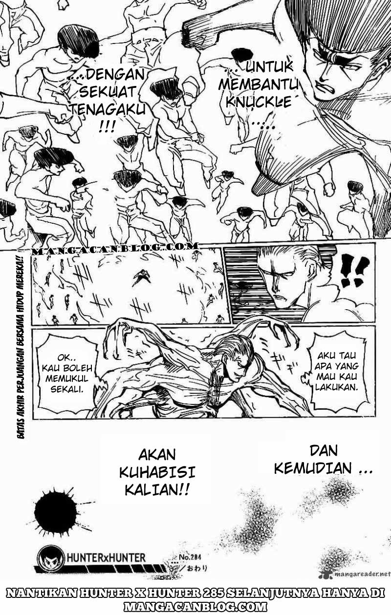 Hunter x Hunter — Chapter 284, halaman 17