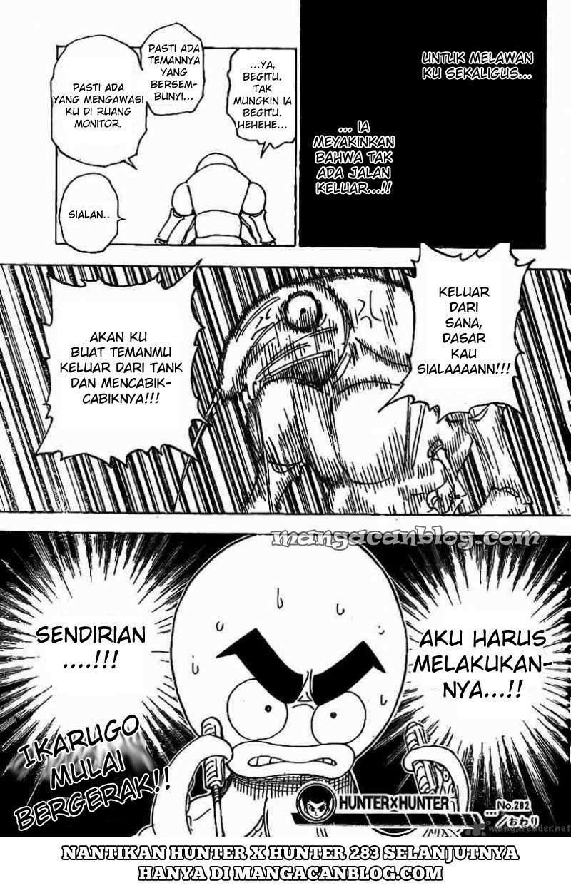Hunter x Hunter — Chapter 282, halaman 21