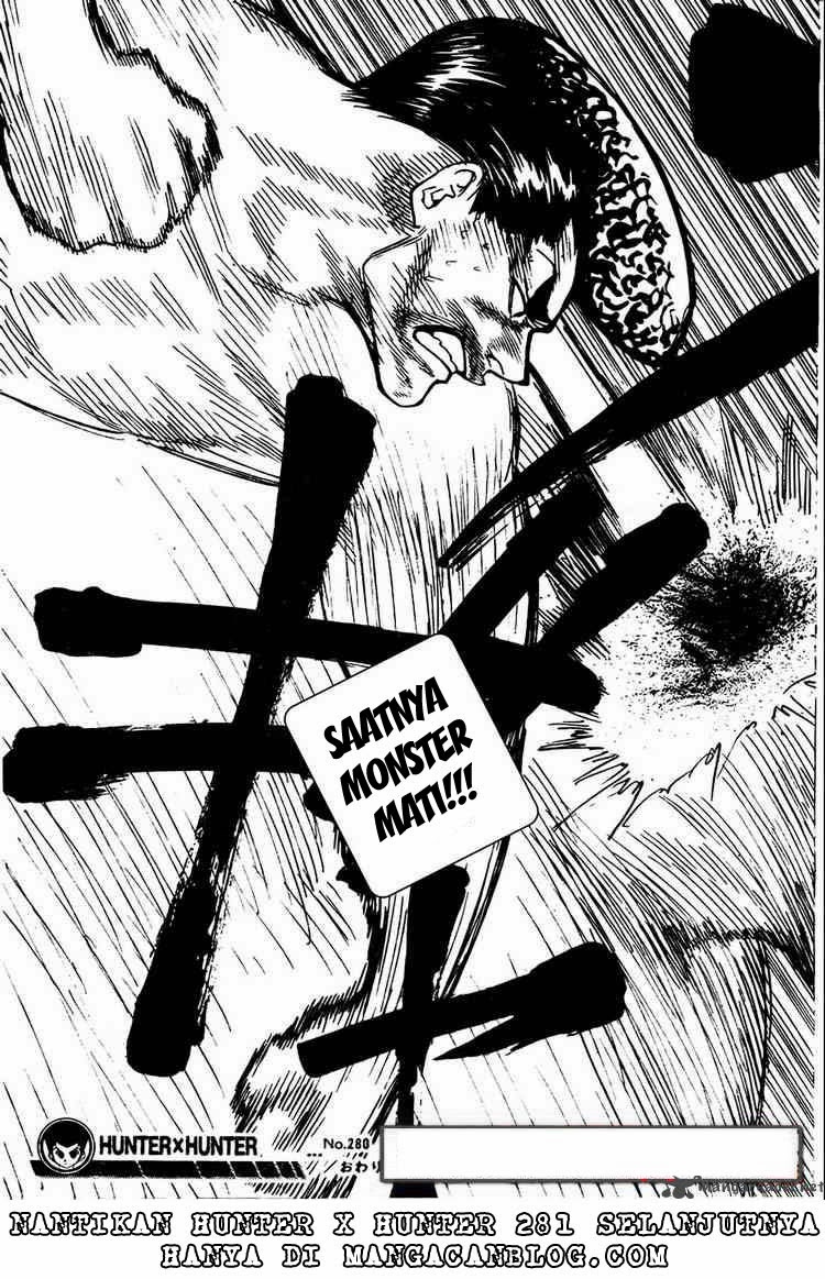 Hunter x Hunter — Chapter 280, halaman 21