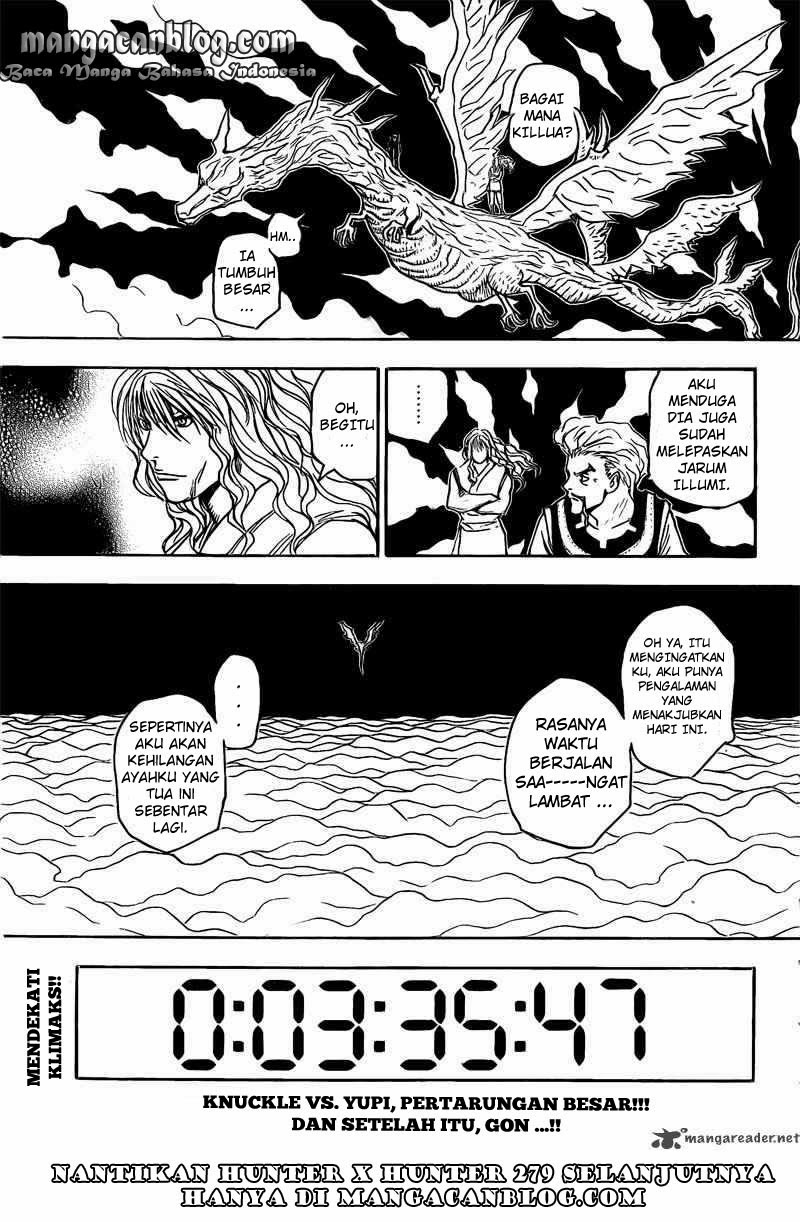 Hunter x Hunter — Chapter 278, halaman 19